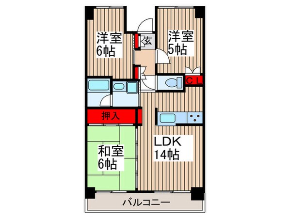 アーバン・ヴィラの物件間取画像